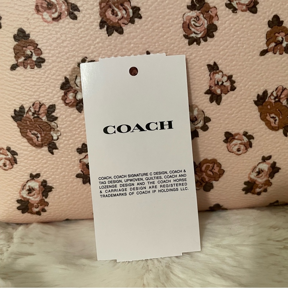 Mini Rowan File Bag With Rose Print - Picture 15 of 16